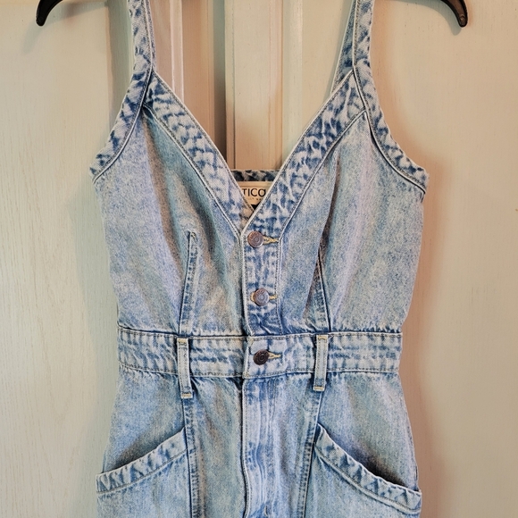 Etica Rue Denim Utility Midi Dress - Picture 5 of 9